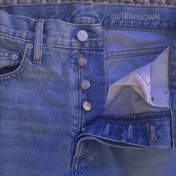 Light Blue Wide-Leg Jeans Outerknown - Picture 2 of 3